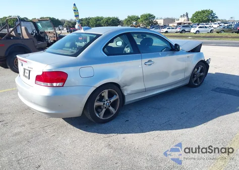 2010 BMW 128I из США, поврежденный, VIN WBAUP7C56AVK77587